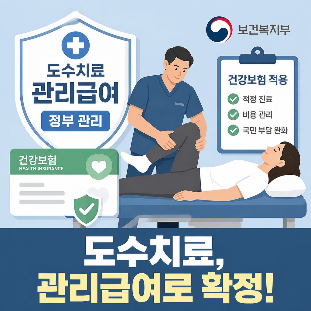 도수치료를 정부가 관리하는 1 (1)