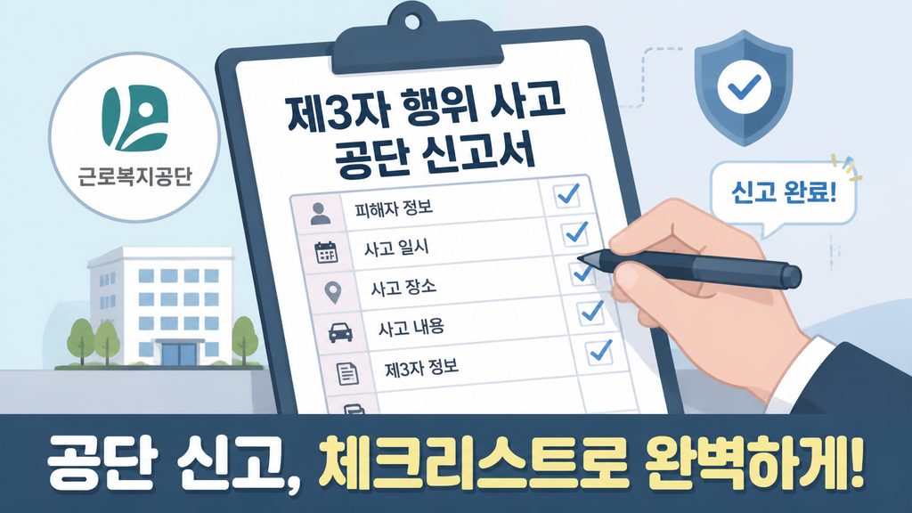 제3자 행위 사고 공단 신고 1