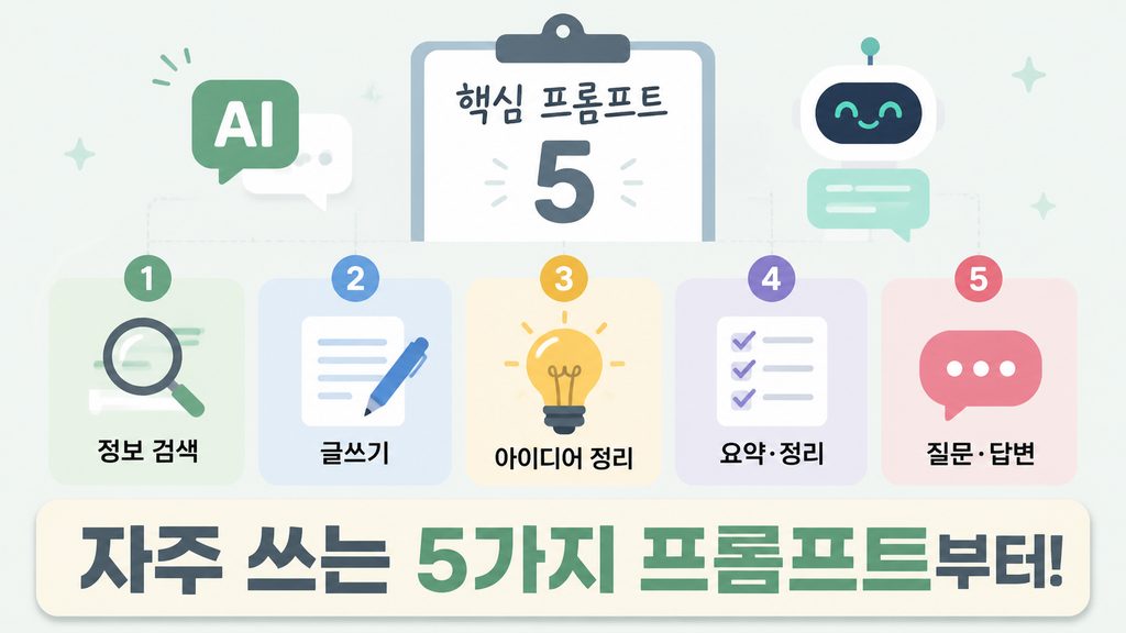 클로드 AI 프롬프트 라이브러리 핵심 프롬프트